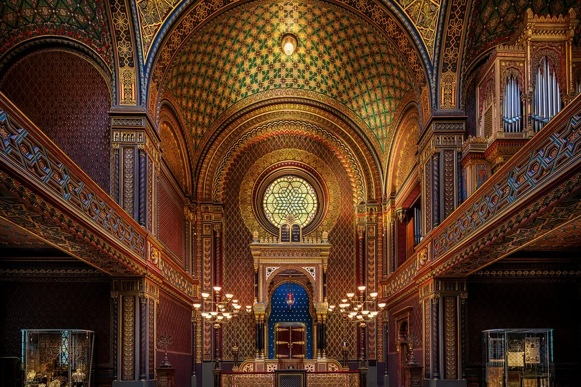 Prague's Spanish Synagogue is part of the Jewish Museum / Image via