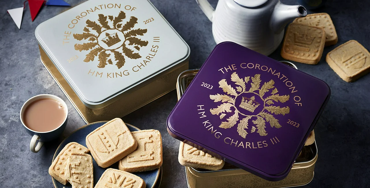 Charles III coronation biscuits. Photo: Marks & Spencer