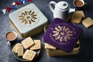 Charles III coronation biscuits. Photo: Marks & Spencer
