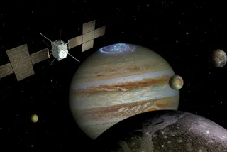 Visualization of the JUICE probe at Jupiter. Photo: ESA