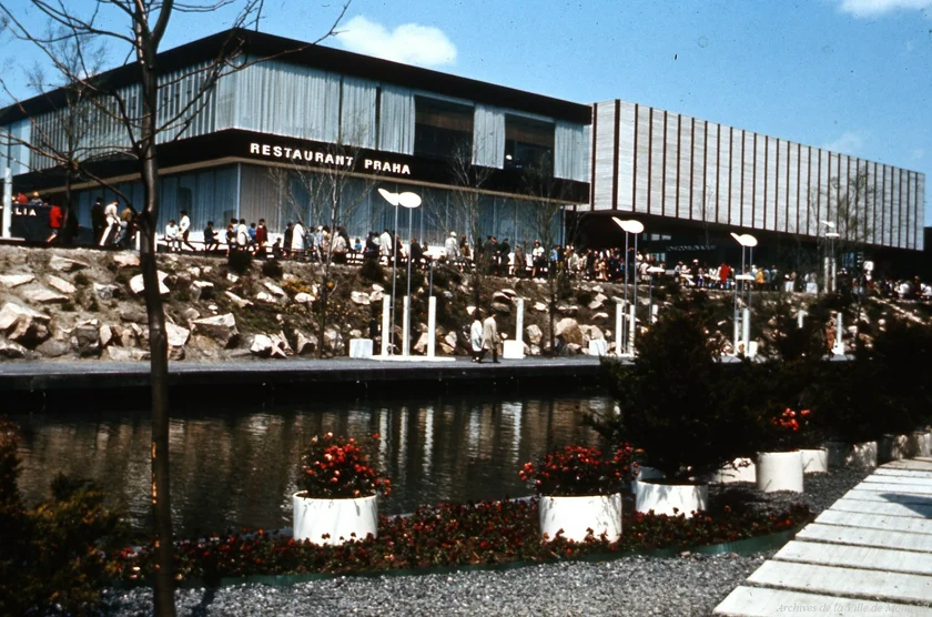 Czechoslovak pavilion in Montreal. Photo: Montreal City Archives