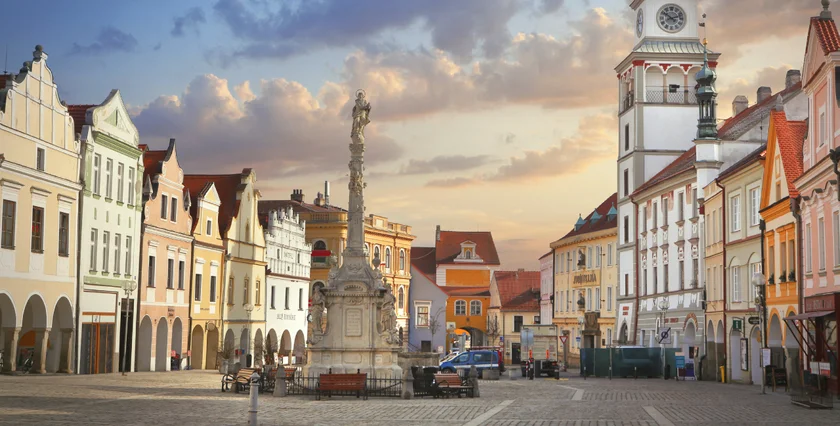 Main square in Třeboň, South Bohemia. Photo: iStock / narvikk