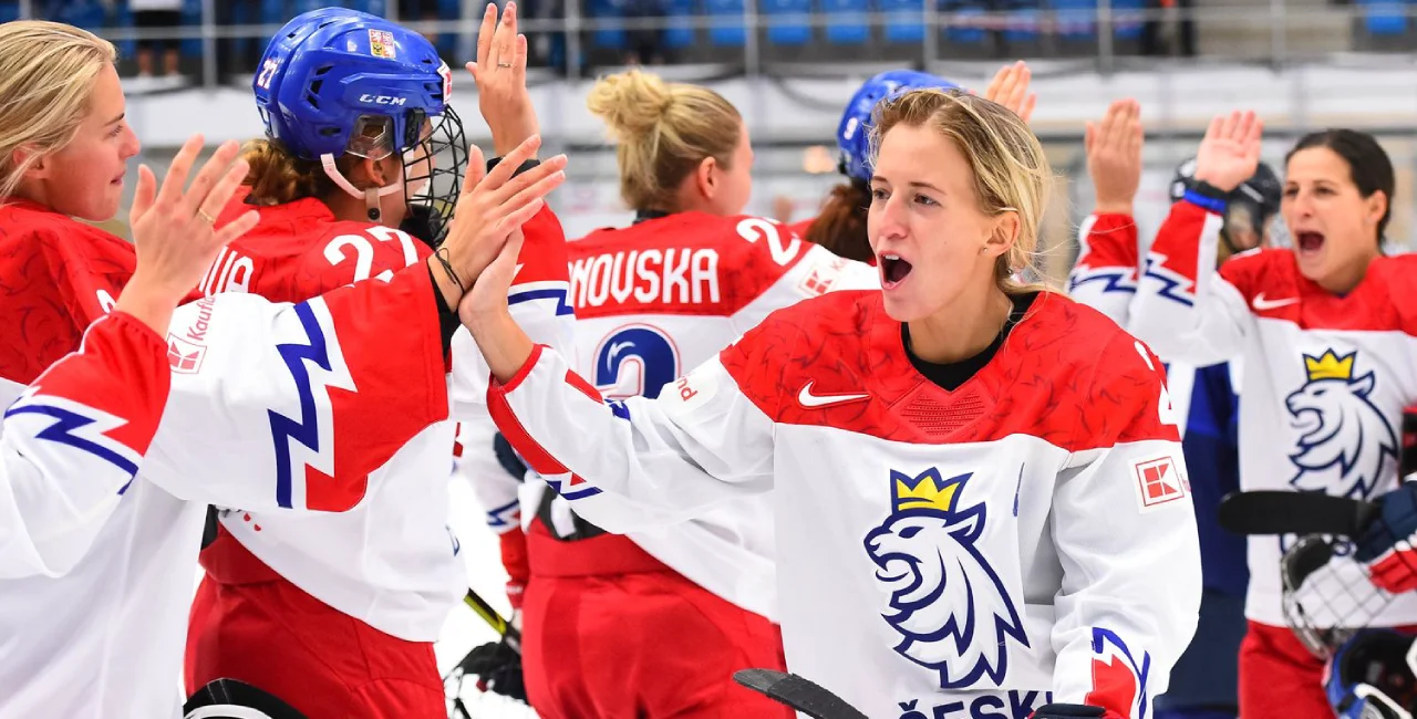 Czech national women's team. Photo: Twitter / Hokejový nároďák žen
