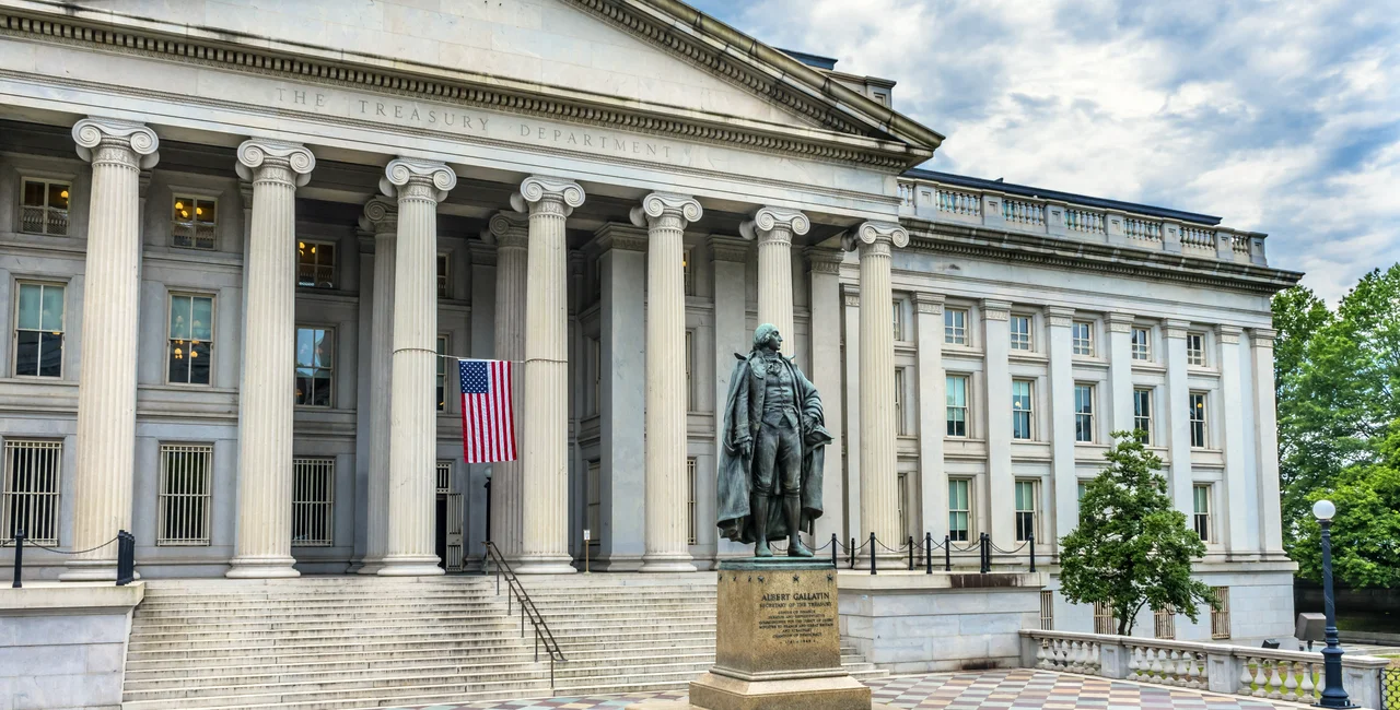 United States Treasury Department in Washington, D.C.. Photo: iStock / bpperry