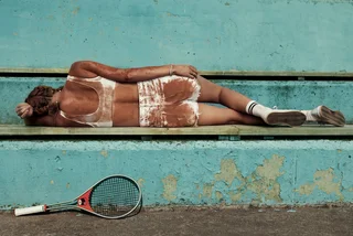 New exhibit in Prague serves up stunning photos of Czech women tennis stars