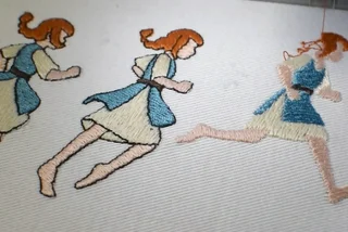 Czech video game with embroidered characters has the internet in stitches