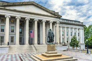 United States Treasury Department in Washington, D.C.. Photo: iStock / bpperry