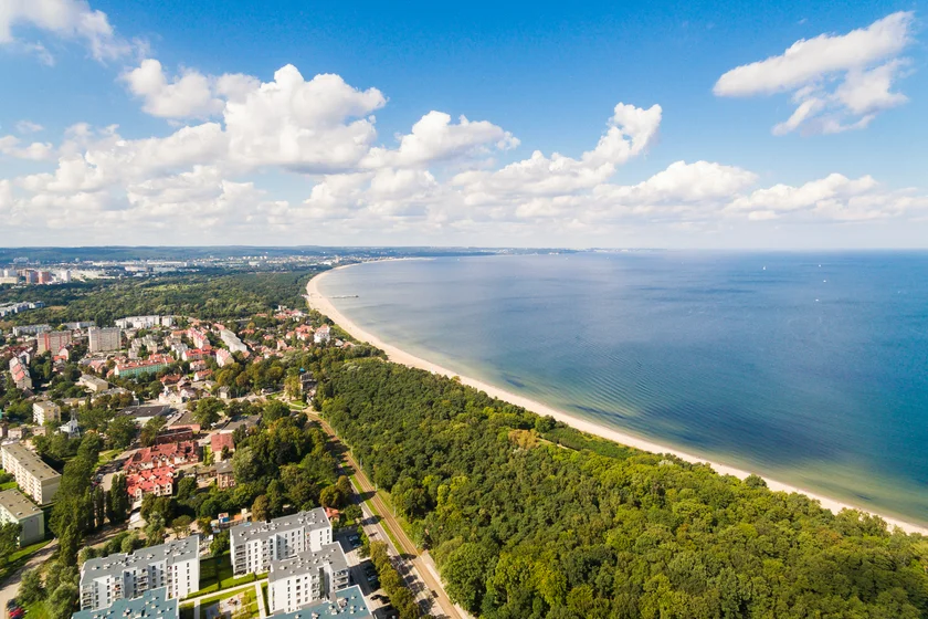 A beach in