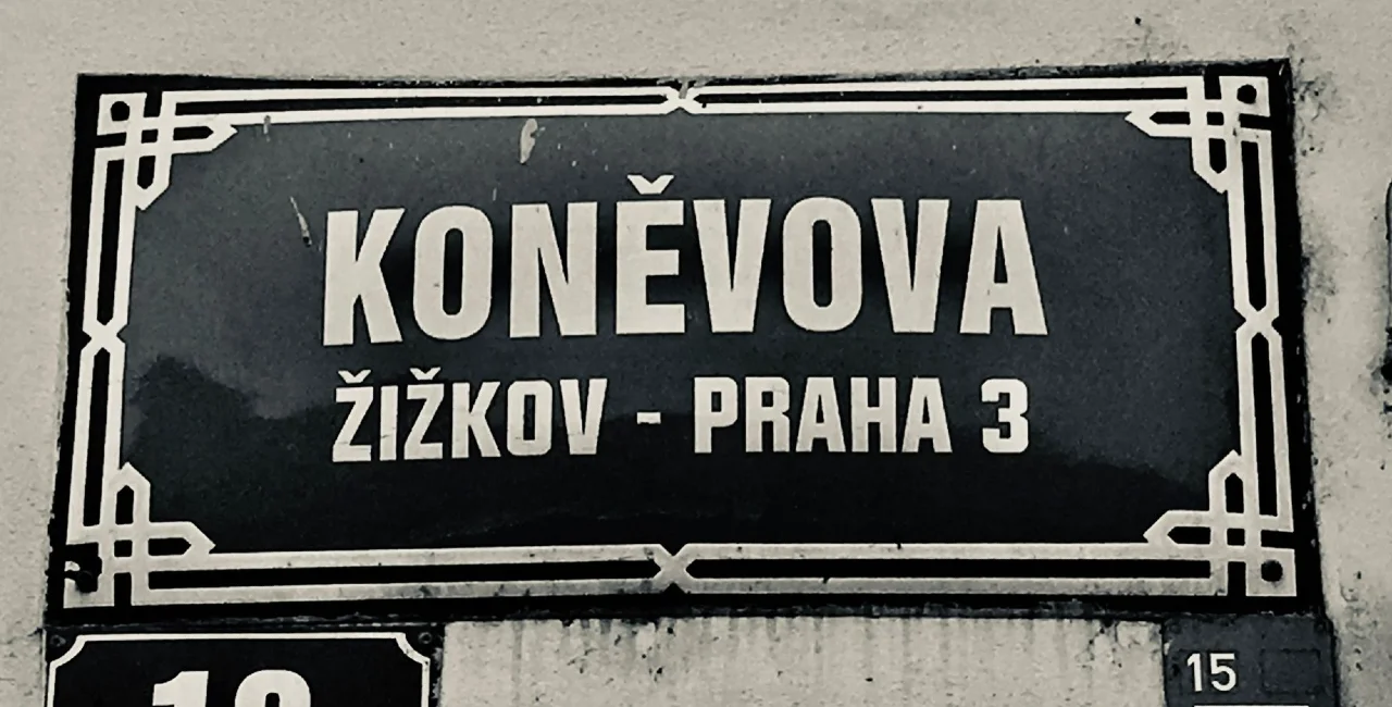 Koněvova Street. (Photo: Twitter/@)