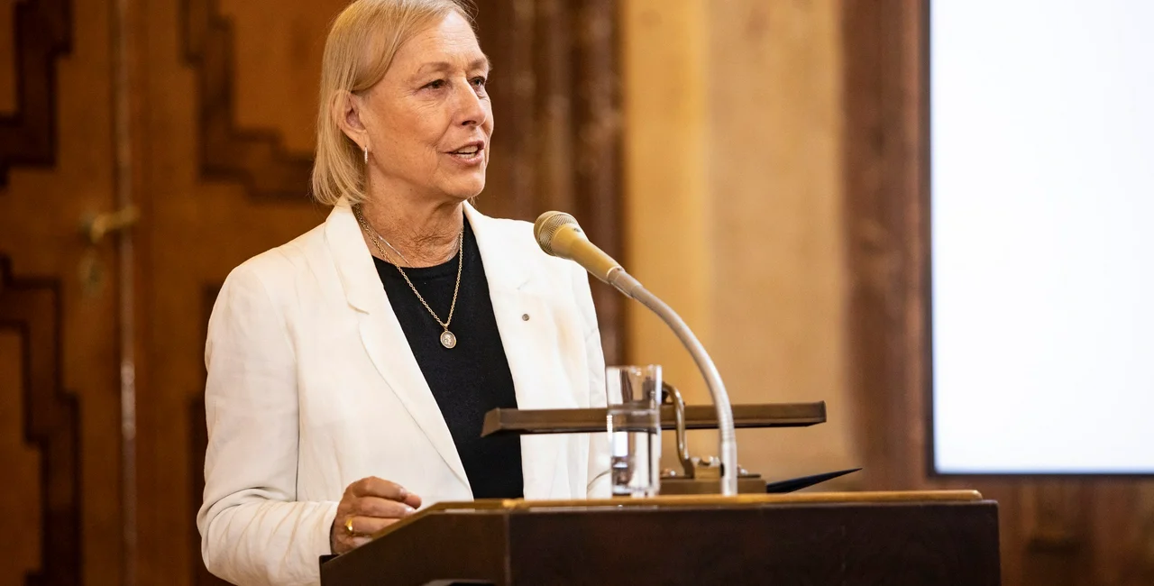 News in brief for June 13 Czech Senate honors tennis great Navrátilová with medal