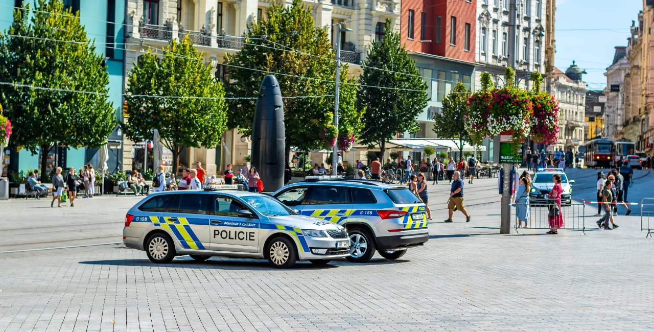Police presence in Brno - illustrative image (iStock -