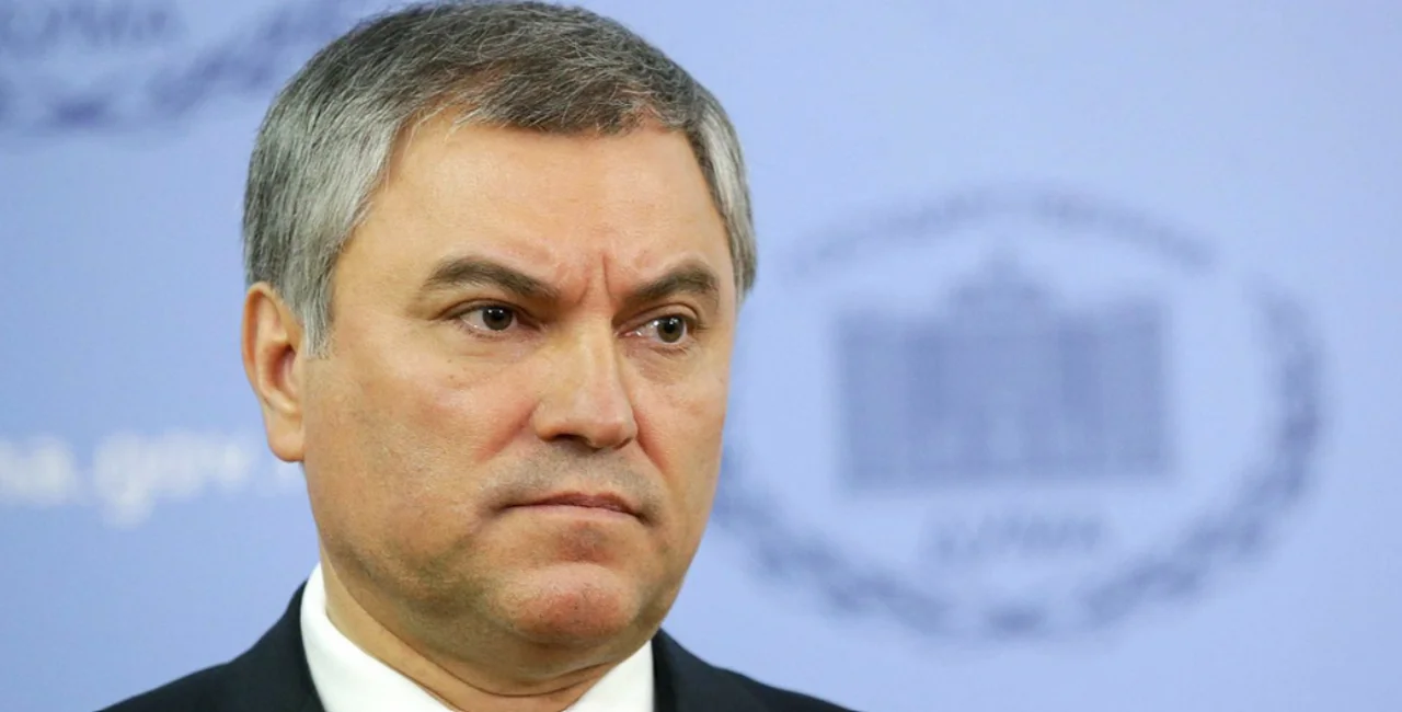 State Duma Chairman Vyacheslav Volodin has told Russians that President Petr Pavel wants them locked up in concentration camps (Wikimedia Commons)