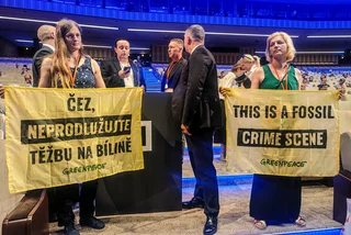 News in brief for June 26: Greenpeace protestors interrupt ČEZ meeting