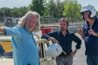 Iconic Top Gear team takes on Czech cars in new Prime Video adventure