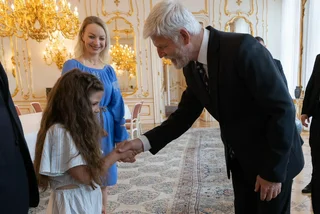 Czech President Petr Pavel meets with Ukrainian girl bullied by classmates
