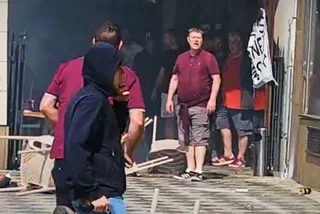 Fiorentina-West Ham scuffle in Prague's Old Town leads to injuries and arrests