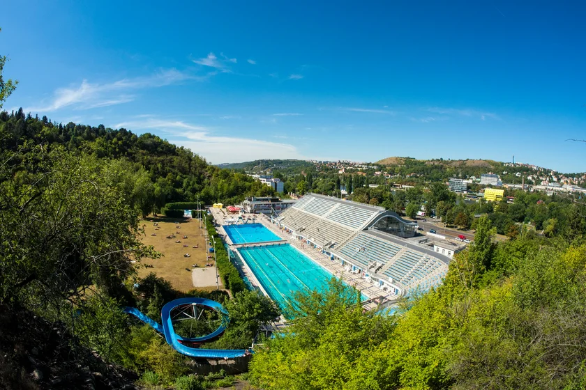 ČEZ plavecký stadion Podolí. Photo: Prague City Tourism