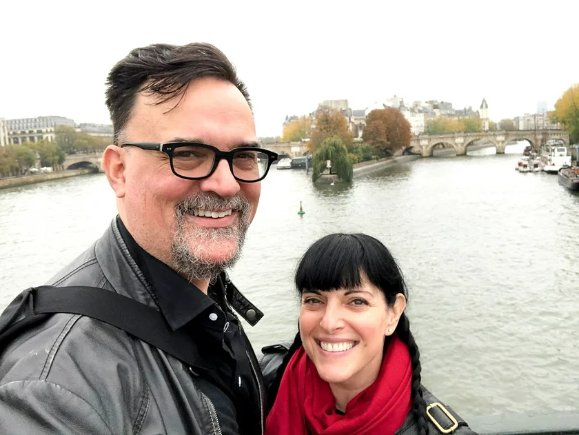 Melissa and Dave in Paris