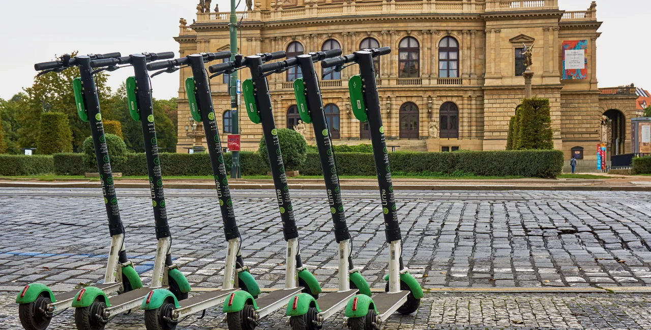 Prague 1 launches stricter rules for shared e-scooters