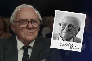 FIRST LOOK: See Anthony Hopkins as Nicholas Winton, the man who saved Czech-Jewish children