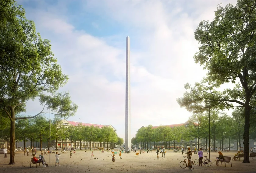Obelisk on Vítězné náměstí. Image: Pavel Hnilička Architektii