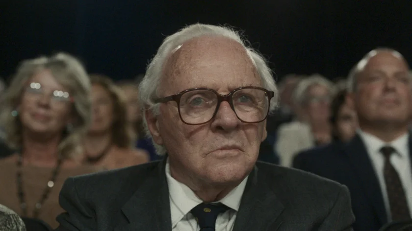 Sir Anthony Hopkins in One Life: Photo: See Saw Films
