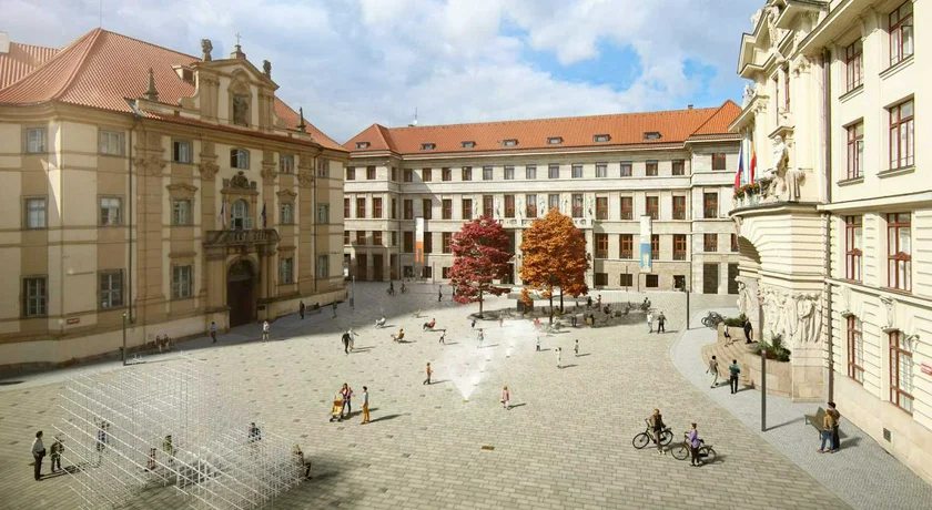 Visualization of Mariánské náměstí via Praha.EU.