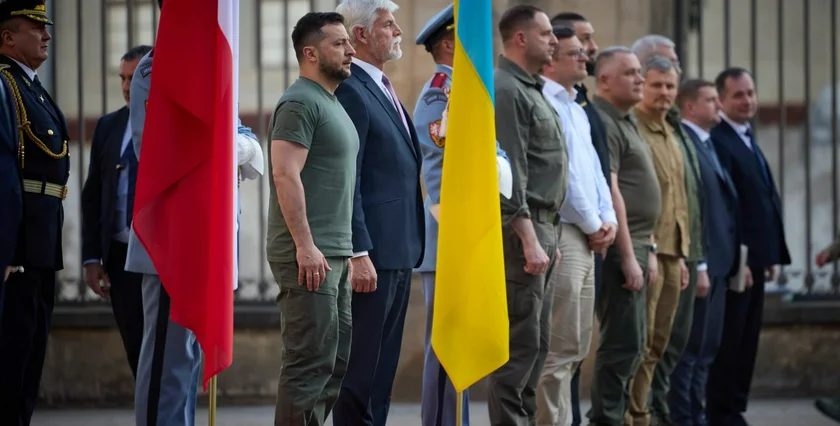 Photo via the Office of the President of Ukraine