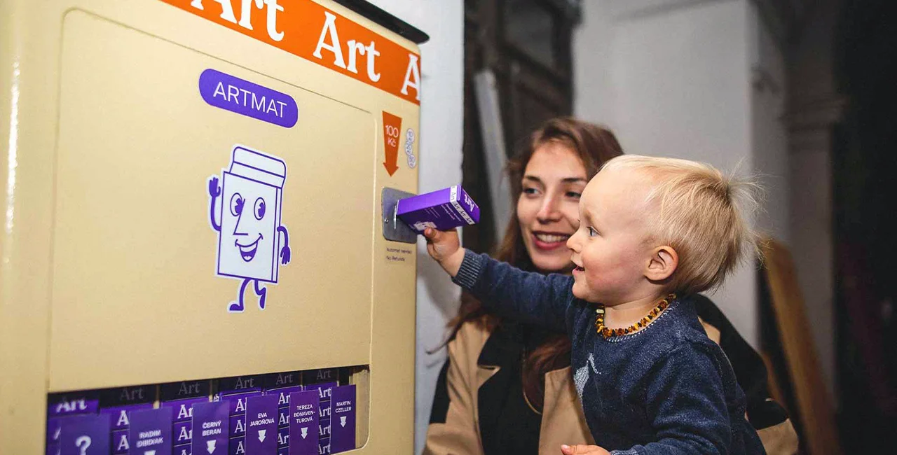 Artmats: Innovative vending machines bringing Czech art to the masses