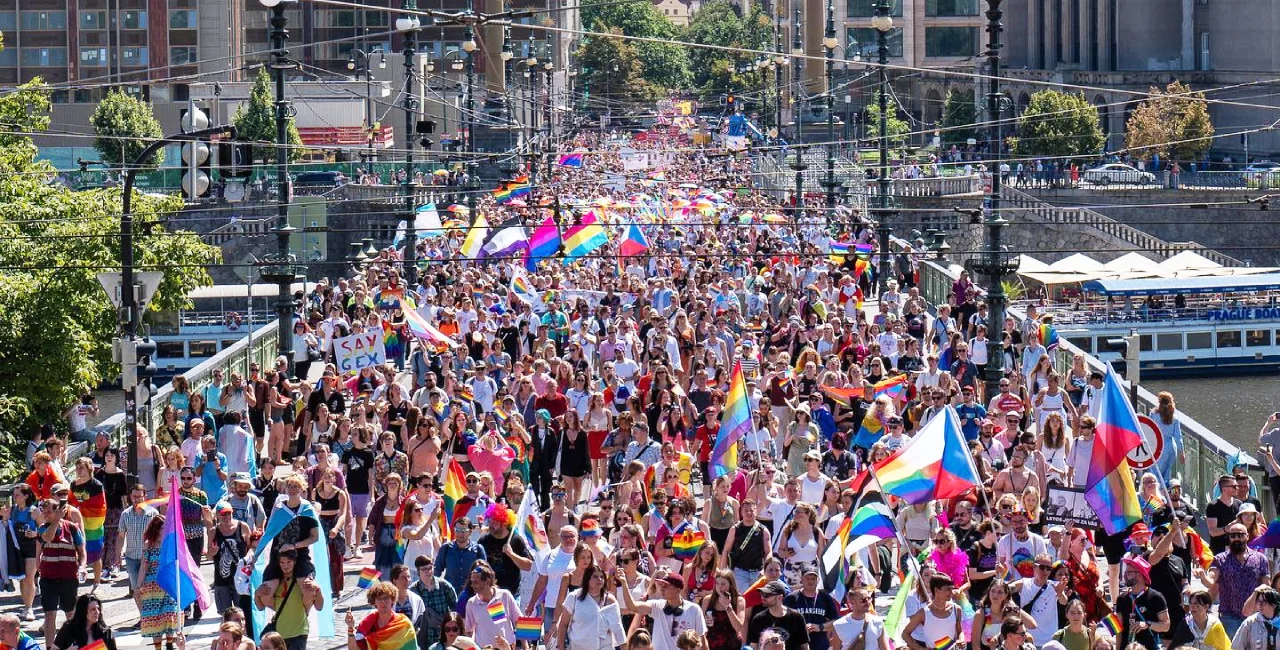 Prague Pride parade 2023. Photo: Facebook / Prague Pride