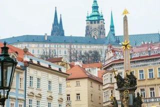 Prague's Holy Trinity Column damaged by lightning strike