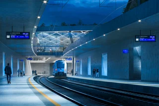 Prague reveals designs for futuristic new railway line to the airport