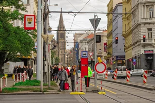 One of the busiest sections of Prague’s tram tracks will be closed for 10 days