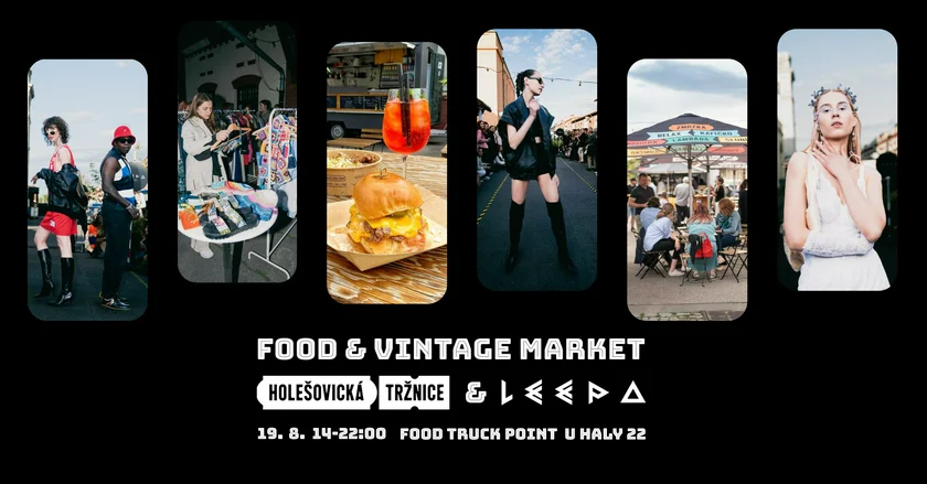 Food and vintage market