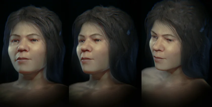 Woman from 31,000 years ago in Moravia. Image: Cicero Moraes