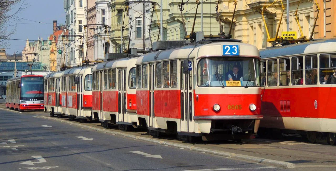 A tram in Vinohrady. Photo: Pražská integrovaná doprava (PID)
