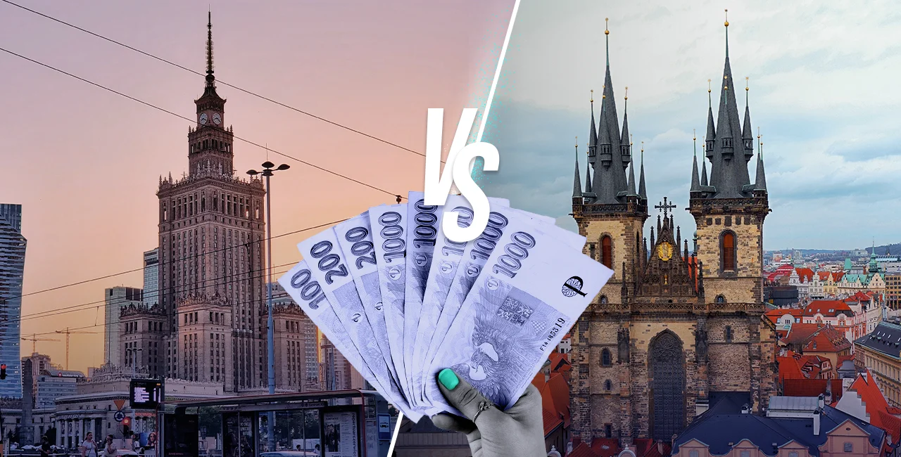 Prague vs. Warsaw: The Polish capital's supermarket prices are easier on the wallet