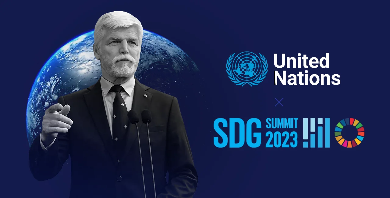 Collage using photos via Facebook/Petr Pavel, UN