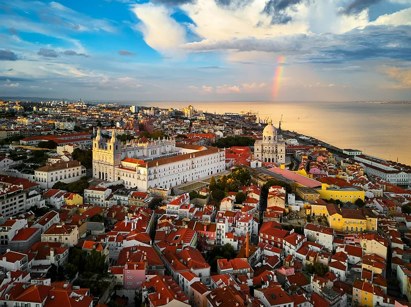 View of Lisbon. Photo via Wikimedia Commons/Deensel.