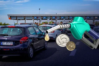 Czech drivers queue for cheap fuel at pumps near the Polish border
