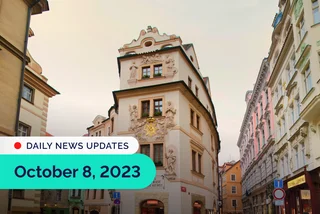 News in brief for Oct. 8: Top headlines for Czechia on Sunday