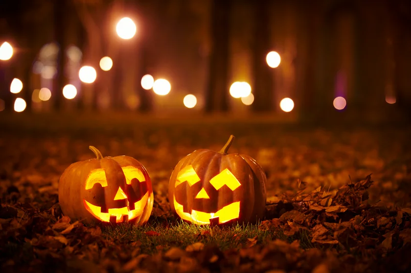 Halloween jack-o-lanterns. Photo: iStock / sandsun