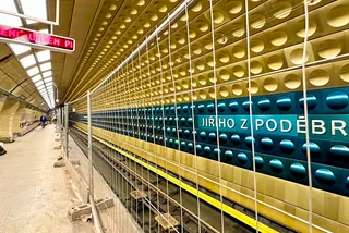First look: Jiřího z Poděbrad metro station to reopen after nine-month closure