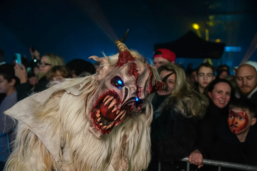 Photo from a past Krampus show