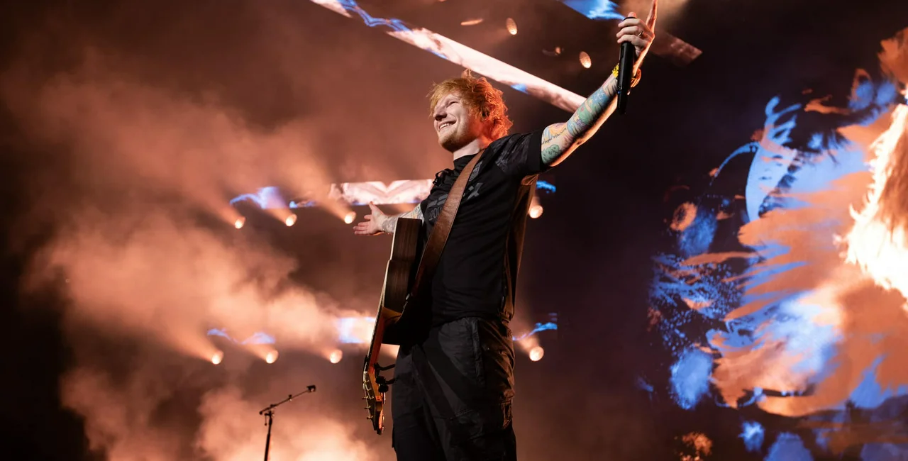 Ed Sheeran performs in London in March 2023. Photo: Facebook / Ed Sheeran /