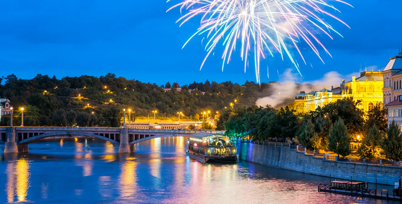 New Year's Day fireworks in Prague in 2012. Photo: iStock / mmac72