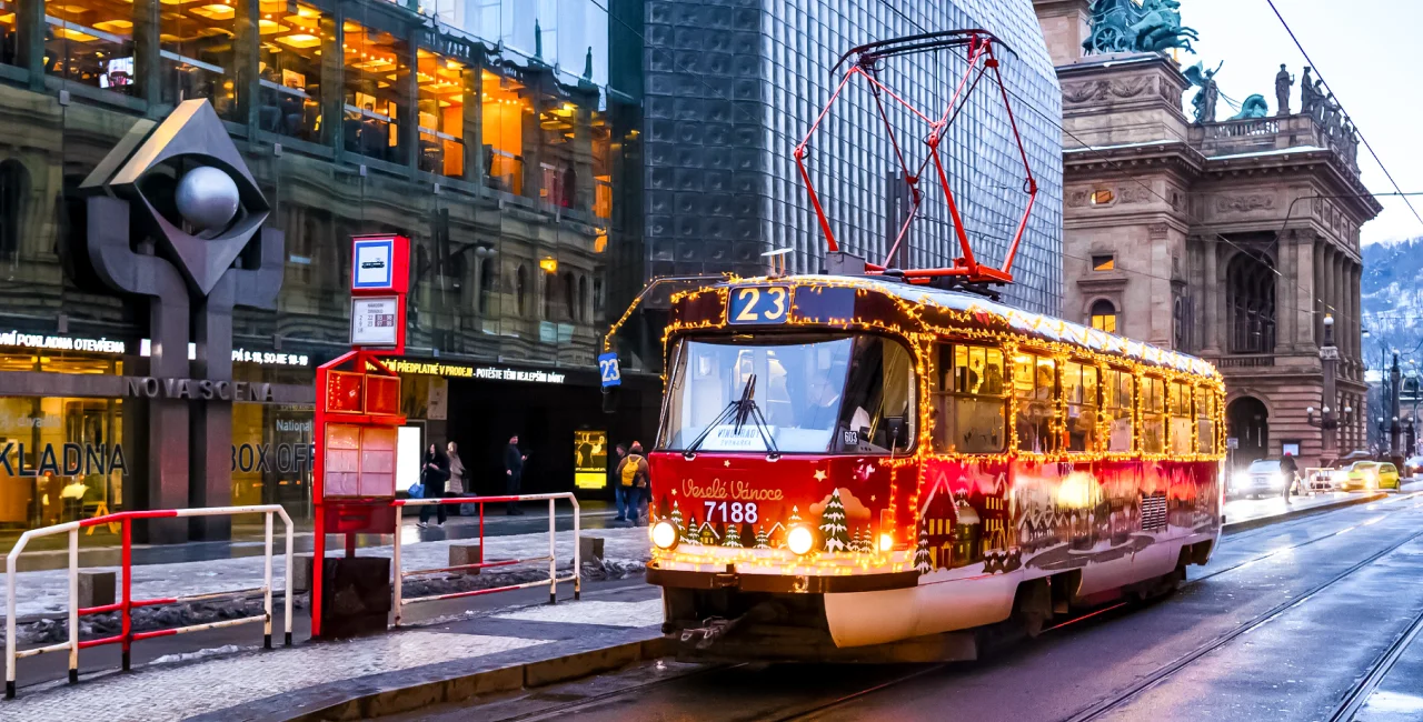 Christmas and New Year's 2023: Shop closures and transport schedules for Prague