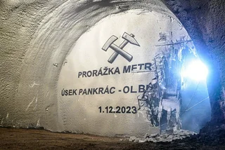 Prague completes tunnel for first section of future metro D line