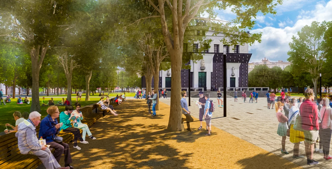 Greener and better: Three-year project to revitalize Jiřího z Poděbrad square begins