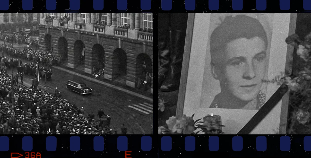 VIDEO: Hundreds of thousands line Prague streets to honor Czech hero